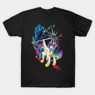 Nightmare Moon and Celestia T-Shirt